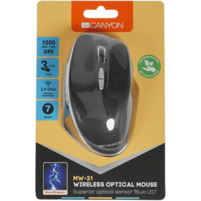 Canyon MW-21 Wireless Sapphire Black (CNS-CMSW21B)