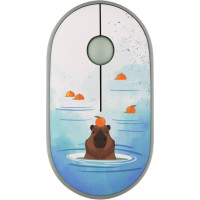 2E MF300 Capybara Silent WL BT Tangerine (2E-MF300WCAPIBARAGN)