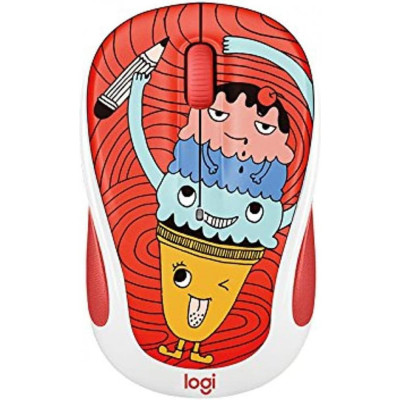 Logitech M325c Wireless Mouse Triple Scoop Ice Cream Cone (910-005026)