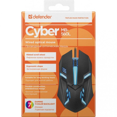 Defender Cyber MB-560L USB Black (52560)