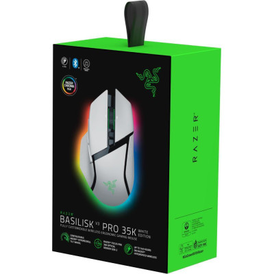 Razer Basilisk V3 Pro 35K White (RZ01-05240200-R3G1)