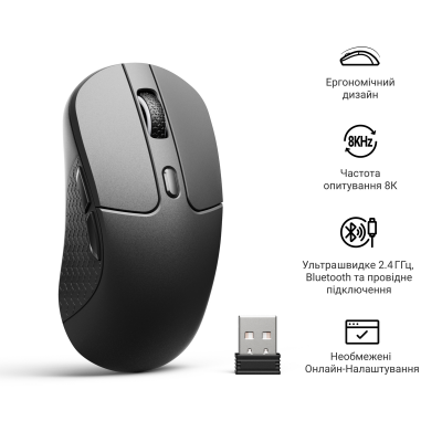Keychron M3 WL Black (M3-A23)