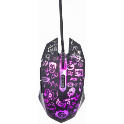 Gembird MUS-6B-GRAFIX-01 Black