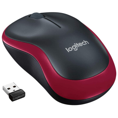 Logitech Wireless M185 Red (910-002633)