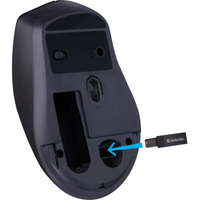 Defender Effect X MS-095 Wireless Black (52095)