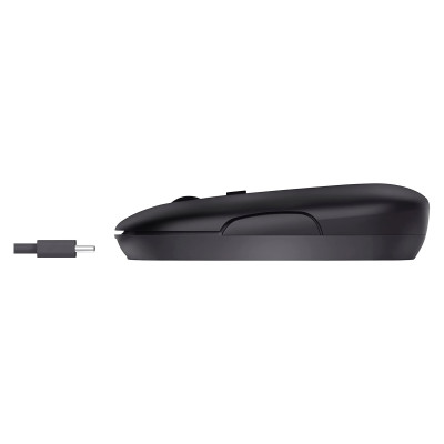 Trust Puck Wireless/Bluetooth Silent Black (24059)