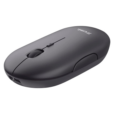 Trust Puck Wireless/Bluetooth Silent Black (24059)