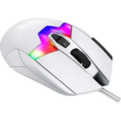 Lorgar MSP80 Wired Gaming Mouse Pro White (LRG-MSP80-WH)