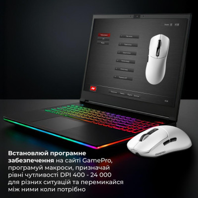 GamePro Genesis Ranker White (GM012W)