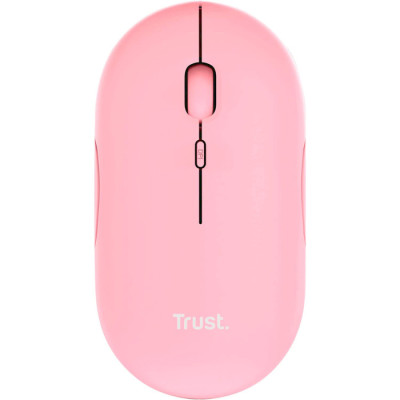 Trust Puck Rechargeable Ultra-Thin BT WL Silent Pink (24125)