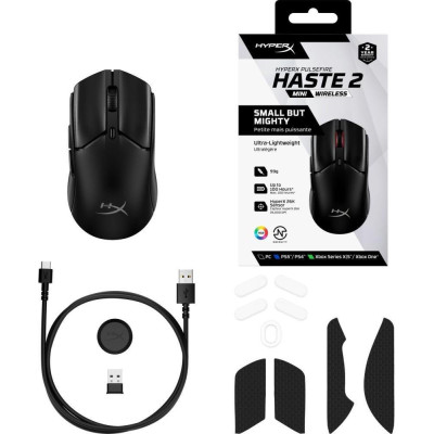 HyperX Pulsefire Haste 2 Mini Wireless black (7D388AA)