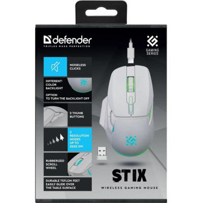 Defender Stix GM-009 White (52009)