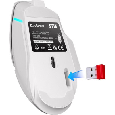 Defender Stix GM-009 White (52009)