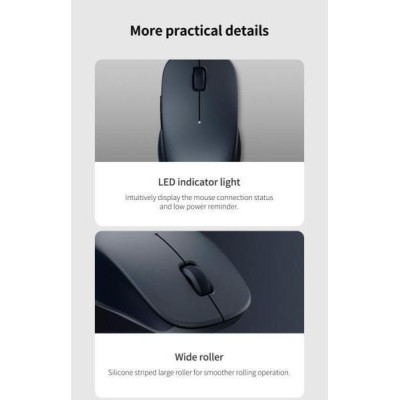 Xiaomi Dual-mode Wireless Mouse 2 Black (BHR8850GL)