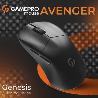 GamePro Genesis Avenger Black (GM096B)