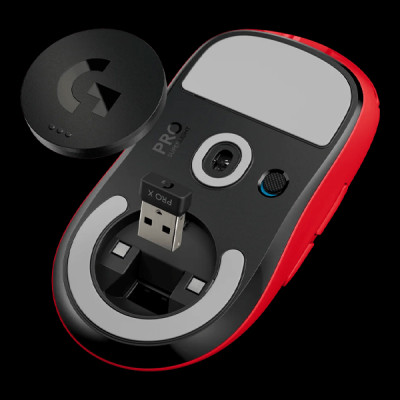 Logitech G Pro X Superlight Wireless Red (910-006784)