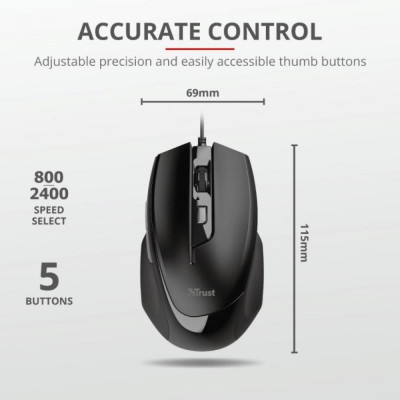 Trust Voca Black (23650)