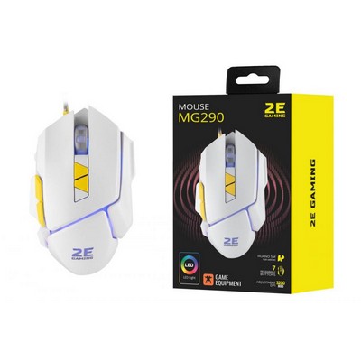 2E M290 LED USB White (2E-MG290UWT)