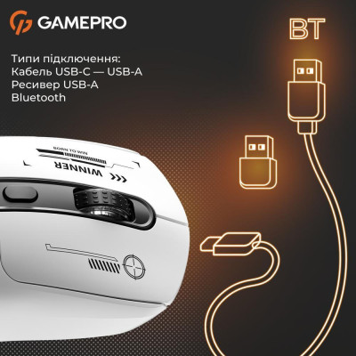 GamePro Genesis Winner White (GM079W)