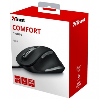 Trust Fyda Comfort Black (23808)