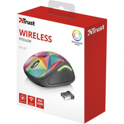 Trust Yvi FX wireless mouse geometrics (22337)