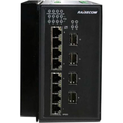 RAISECOM Gazelle S1512i-4GF-8GE-PWR-DC