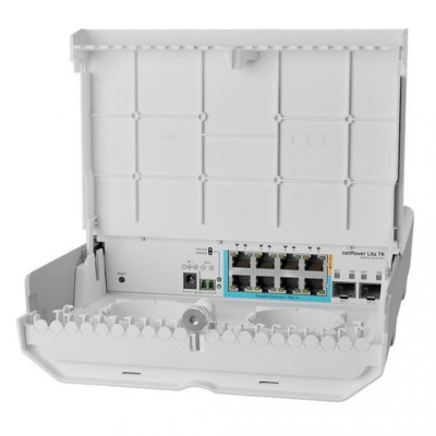 Mikrotik netPower Lite 7R CSS610-1Gi-7R-2S+OUT