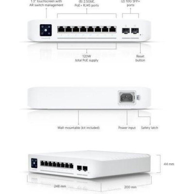 Ubiquiti Pro 8 PoE (USW-PRO-8-POE)