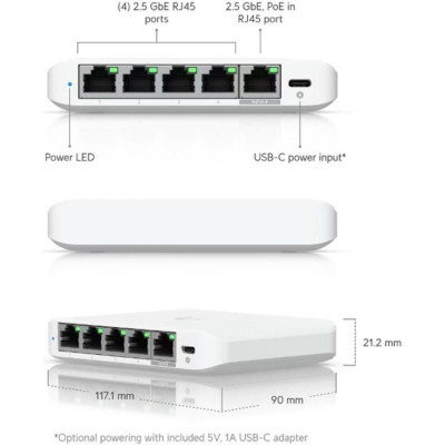 Ubiquiti Flex Mini 2.5G (USW-Flex-2.5G-5)