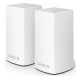 Linksys Velop Intelligent Mesh WiFi System 2-Pack White (VLP0102)