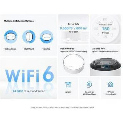 TP-Link Deco X50 PoE 3-Pack