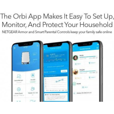 NETGEAR Orbi 850 Series 2-Pack White (RBK852-100EUS)