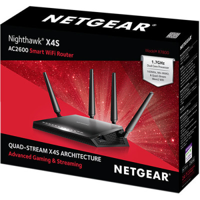 NETGEAR Nighthawk X4S Smart WiFi Router (R7800) - AC2600