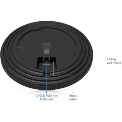 Ubiquiti UniFi U7 Pro XGS Black (U7-PRO-XGS-B)