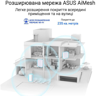 ASUS ZenWiFi BD4 Outdoor 1-Pack White (90IG09A0-MO3B60)