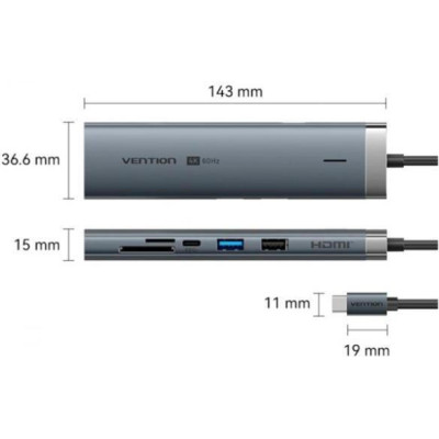 Vention Hub 9-in-1 100W (TGVHB)