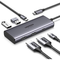 UGREEN CM498 Revodok 206 6-in-1 USB-C Hub (15852)