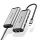 Vention 5-in-1 USB-C to USB3.0x3/RJ-45/PD Black (TGDHB)