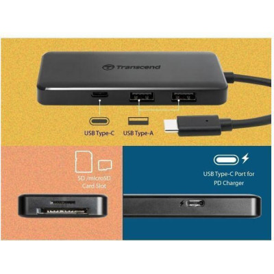 Transcend USB Type-C HUB 6 ports (TS-HUB5C)