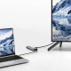 Baseus Metal Gleam Series 7-in-1 Multifunctional Type-C HUB Gray (WKWG020113)