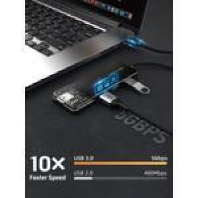 Cabletime USB-A - 4xUSB-A 3.0 (CB01B)