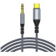 ColorWay USB Type-C to 3.5mm 1.2m Grey (CW-CBPDJ071-G)