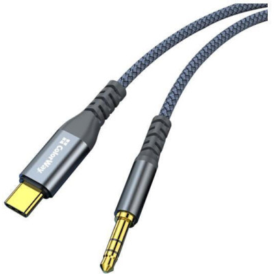 ColorWay USB Type-C to 3.5mm 1.2m Grey (CW-CBPDJ071-G)