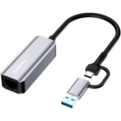 ColorWay USB-A/USB-С 3.0 - RJ45 Gigabit Ethernet (CW-AD-CRG)