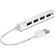 Speed-Link Snappy Slim USB Hub 4-Port White (SL-140000-WE)