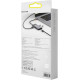 Baseus Metal Gleam Series 4-in-1 Multifunctional Type-C Hub Gray (WKWG070113)