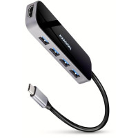 AXAGON 6-in-1 SuperSpeed Grey (HMC-6H4A)