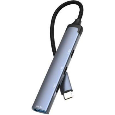 ColorWay USB-C 4-in-1 USB-C2.0х3/USB3.0 (CW-HUB07)