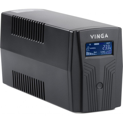 Vinga LCD 600VA plastic case (VPC-600PU)