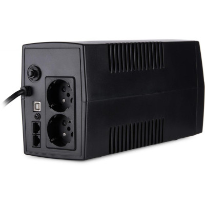 Vinga LCD 600VA plastic case (VPC-600PU)